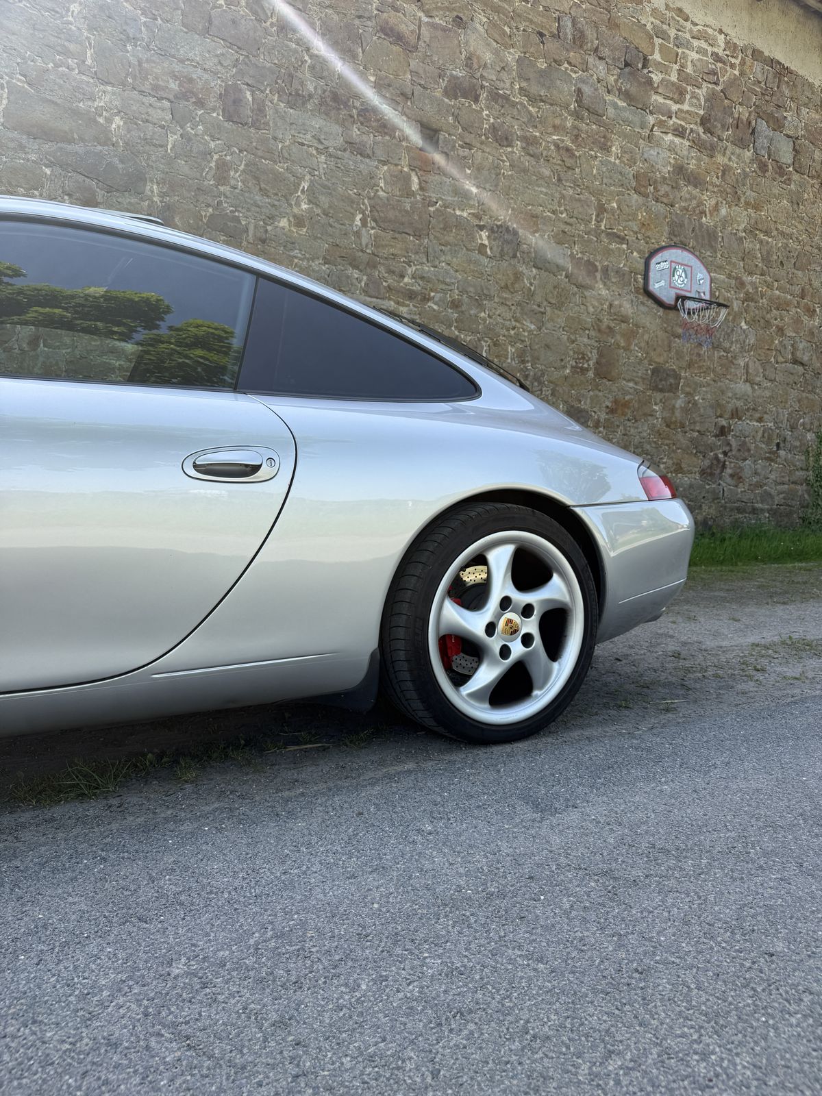 Porsche 911 Detailansicht Felge
